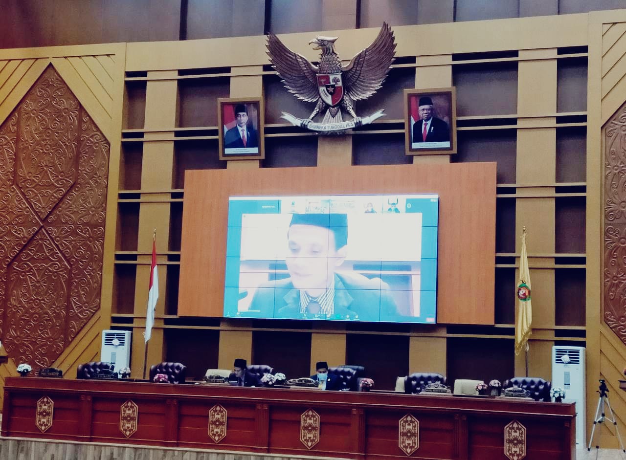 DPRD Samarinda Gelar Sidang Paripurna Umukan Andi Harun-Rusmasi Walikota dan Wakil Walikota Terpilih 2020