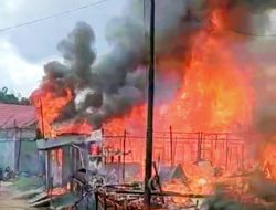Kebakaran Kembali Terjadi di Gang Keluarga, Puluhan Rumah Ludes, Banyak Warga Flores Jadi Korban
