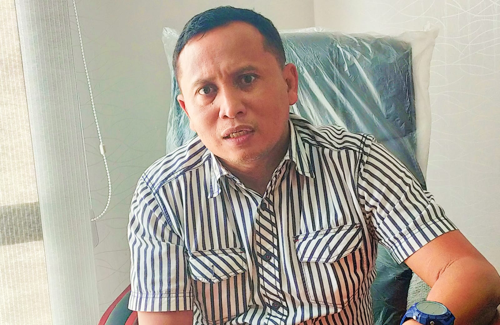 Anggota Komisi III DPRD Samarinda, Anhar. (Infokaltim.id/Suhardi).