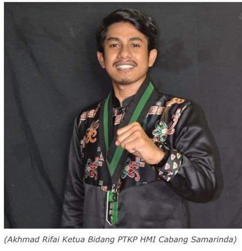 Ketua Bidang PTKP HMI Cabang Samarinda, Akhmad Rifai. (Infokaltim.id/Ist).