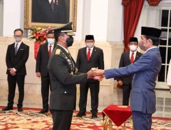 Jenderal Andika Perkasa Resmi Dilantik Jokowi Jadi Panglima TNI, Dudung Abdurachman Jabat KASAD