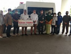 Bantuan Mobil Jenazah untuk RSUD Aji Batara Agung Dewa Sakti Samboja