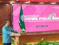 Hadiri Pelantikan, Hadi Mulyadi Ingin  Fokal IMM Kaltim Jadi Mitra Pembangunan Daerah