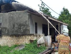 Korban Kebakaran di Kelurahan Guntung Diungsikan di Rusunawa dan Diberi Bantuan