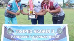 Sebagai Ajang Silaturahim Lintas Pemuda Desa Wahau Baru, Mandiri FC Gelar Trofeo Sepak Bola Season 2