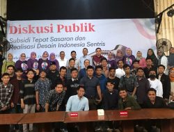 SMI Gelar Diskusi Publik Bahas Subsidi Tepat Sasaran dan Realisasi Indonesia Sentris