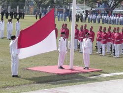 Wali Kota Bontang Apresiasi Kinerja 41 Anggota Paskibraka, Sukses Kibarkan Bendera Merah Putih