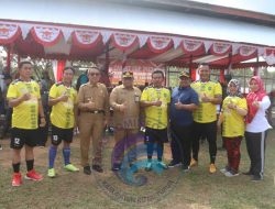 Ardiansyah Sulaiman Buka Turnamen Camat Cup 2023 Rantau Pulung, Dorong Prestasi hingga Munculkan Atlit-atlit Baru yang Handal