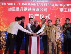 Gubernur Kaltim Isran Noor Resmikan Pabrik Smelter Nikel PT KFI di Pendingin, Nilai Insvestasi Capai Rp5 Triliun hingga Serap 1.700 Orang Tenaga Kerja Lokal