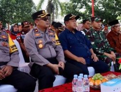 Ketua DPRD Kukar Hadiri Apel Gelar Pasukan Operasi Mantap Brata Mahakam 2023