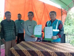 Desa-desa Bakal Terang Benderang, Pemkab Kutim Teken MoU dengan PLN Bontang Hibahkan Lahan Pembangunan PLTD di Sandaran