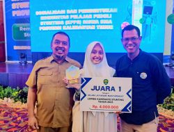 Siswi SMAN 10 Samarinda Nurlia Setiyawati Sabet Juara Pertama Lomba Iklan Layanan Masyarakat
