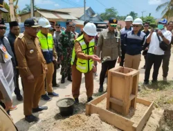 Upaya Benahi Infrastruktur Jalan, Pemkab Kutim Ground Breaking Pembanguan Jalan Simpang 4 Kaliorang-Bangun Jaya, Dana yang Digelontorkan Capai Rp63,2 Miliar