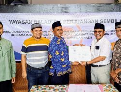 Yayasan Baladuna Perjuangan Sembilan Terima Wakaf Tanah 2143M2