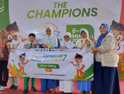 Akiyoshi Muhammad Riano Siswa SD Muhammadiyah 1 Samarinda Sabet Emas Story Telling OlympicAD VII Nasional
