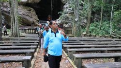 Pj Gubernur Kaltim Akmal Malik Kunjungi Situs Cagar Budaya Gua di Kongbeng, Ini Kekayaan Alam yang Harus Dipromosikan