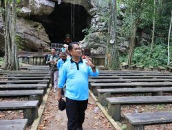 Pj Gubernur Kaltim Akmal Malik Kunjungi Situs Cagar Budaya Gua di Kongbeng, Ini Kekayaan Alam yang Harus Dipromosikan