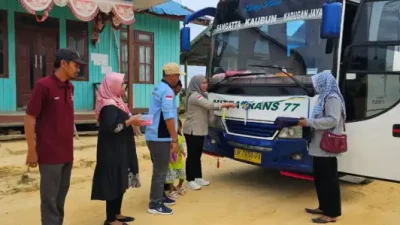 Untuk Kebutuhan Transportasi di Pedesaan, Koperasi Produsen Taruna Bina Mandiri di Desa Kadungan Jaya Luncurkan Bus Angkutan Penumpang