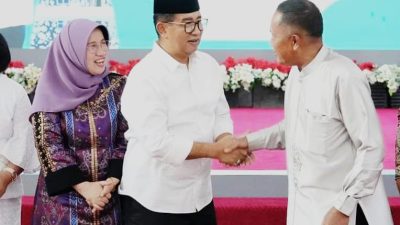 Momentum Hari Raya Idul Fitri 1445 H, Ketua DPRD Samarinda Sugiyono Bersilaturahim dengan Pj Gubernur Kaltim Akmal Malik