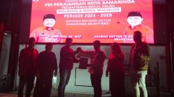 Serius Jajaki Pencalonan Wali Kota Samarinda, Tim Agus Suwandi Sambangi Kantor DPC PDIP  Ambil Formulir Pendaftaran