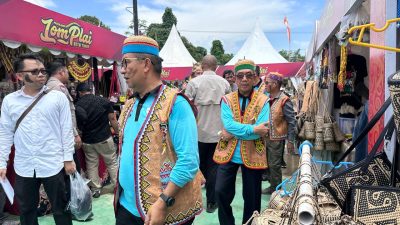 Produk UMKM Turut Meriahkan Pesta Adat dan Budaya Wehea di Muara Wahau, Upaya Dongkrak Ekonomi Warga