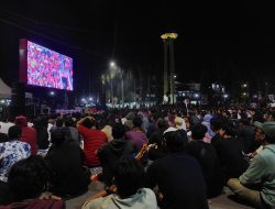 Dengar Aspirasi Netizen, Edi Damansyah Gelar Nobar Timnas U-23 di Videotron Pendopo Bupati Kukar